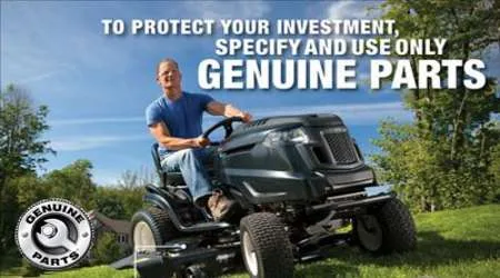 Genuine Spare Parts for Mowers